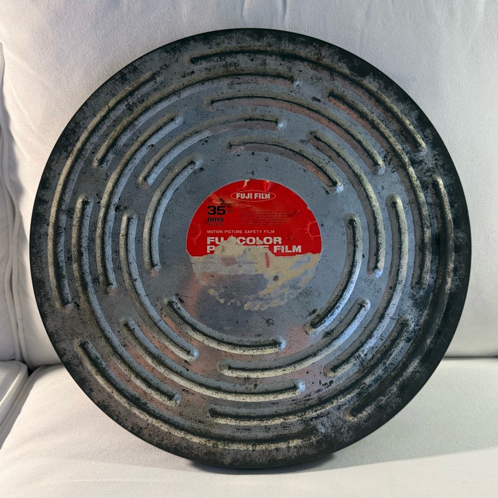 Fujifilm Vintage Film Reel - Red and Silver